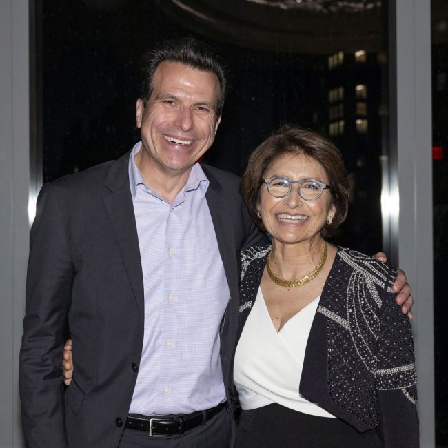 Andrew Anagnost and Sylvia Acevedo